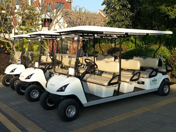 SY-6+2座高爾夫球車(chē)