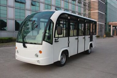 8座電動(dòng)封閉觀(guān)光車(chē)SY-FB8M